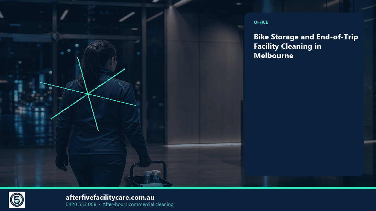 Infographic: Bike Storage and End-of-Trip Facility Cleaning in Melbourne