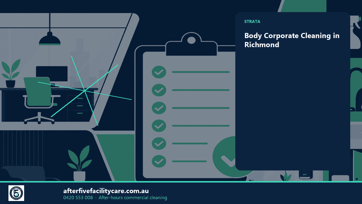 Infographic: Body Corporate Cleaning in Richmond