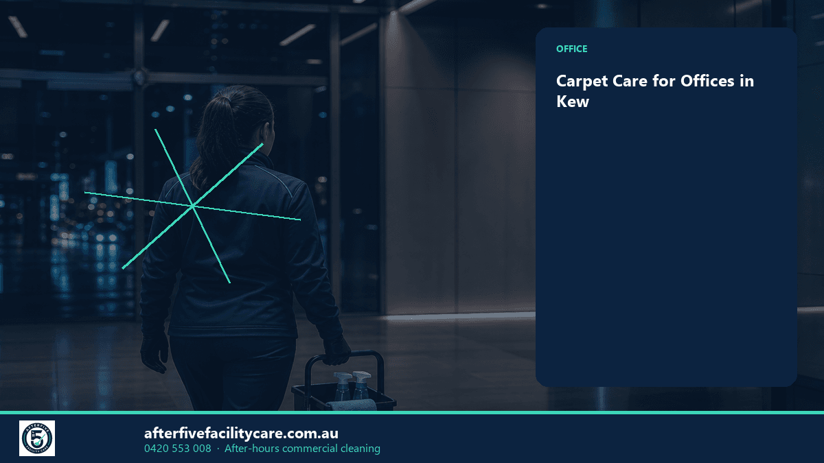 Infographic: Carpet Care for Offices in Kew