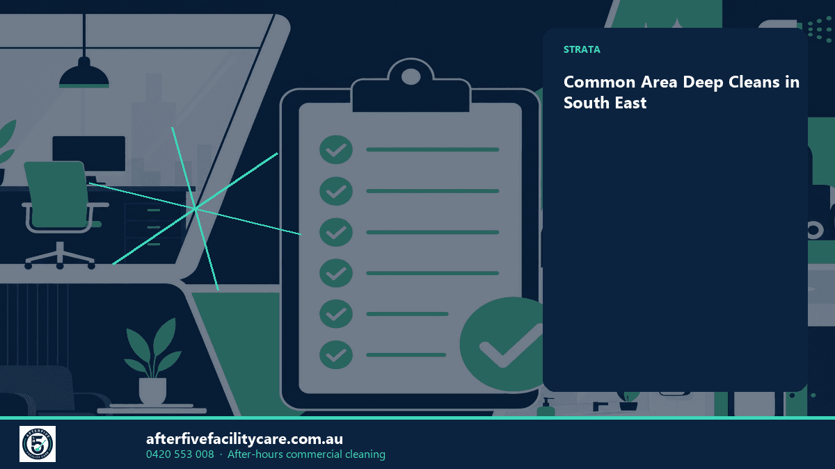Infographic: Common Area Deep Cleans in South East
