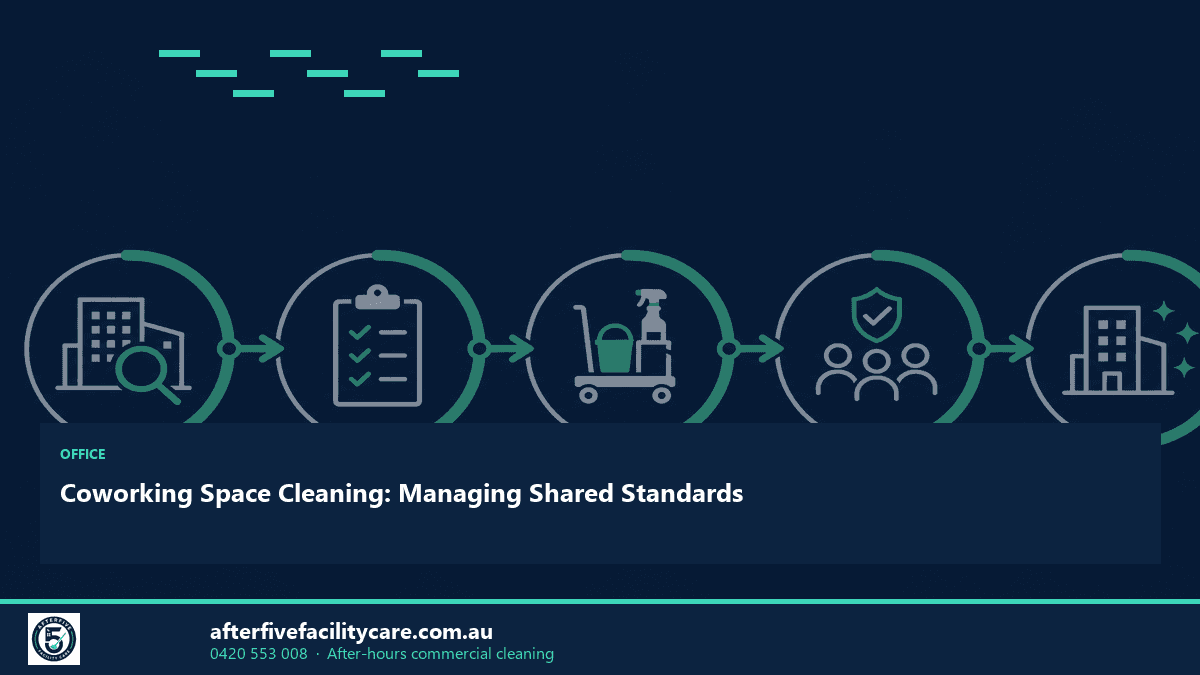 Infographic: Coworking Space Cleaning: Managing Shared Standards