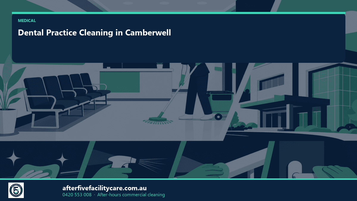 Infographic: Dental Practice Cleaning in Camberwell