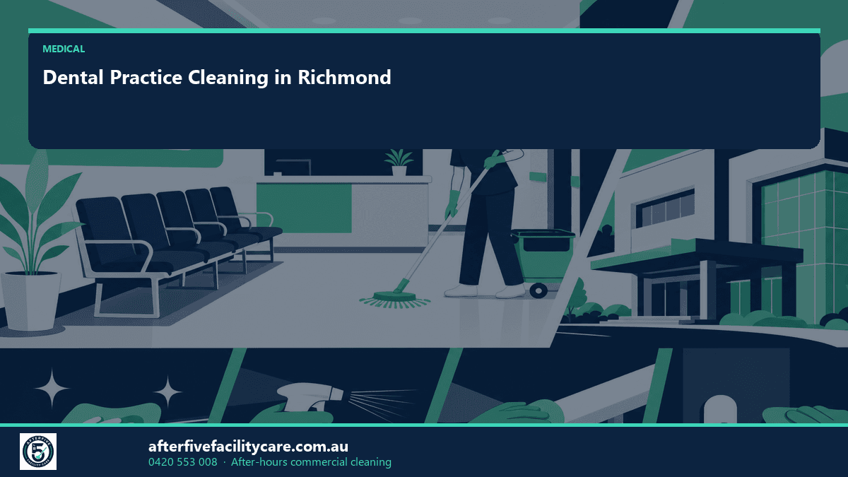 Infographic: Dental Practice Cleaning in Richmond