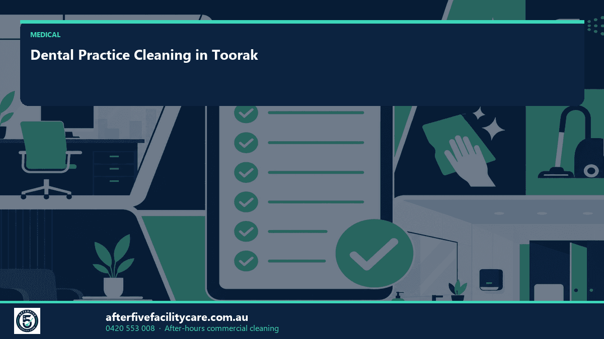 Infographic: Dental Practice Cleaning in Toorak
