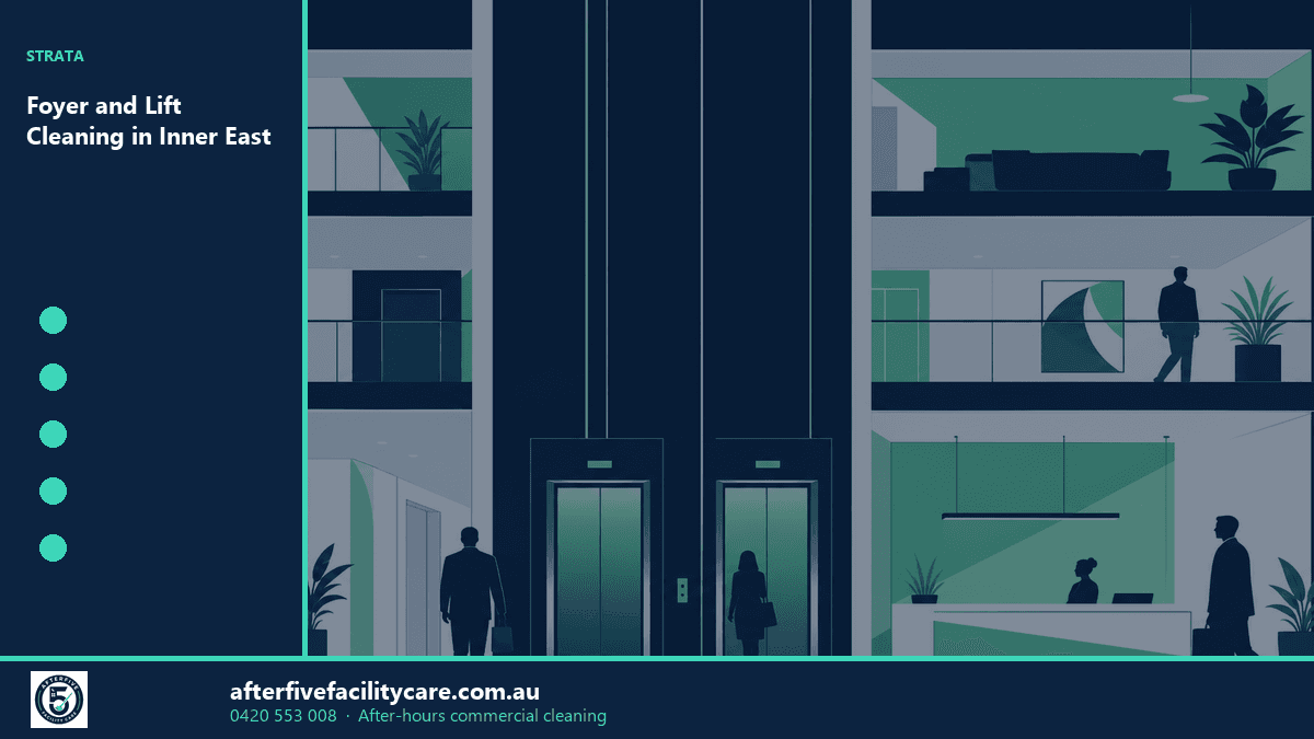 Infographic: Foyer and Lift Cleaning in Inner East