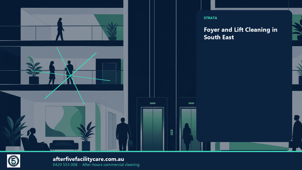 Infographic: Foyer and Lift Cleaning in South East