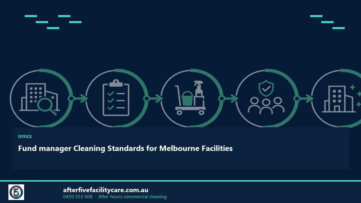 Infographic: Fund manager Cleaning Standards for Melbourne Facilities
