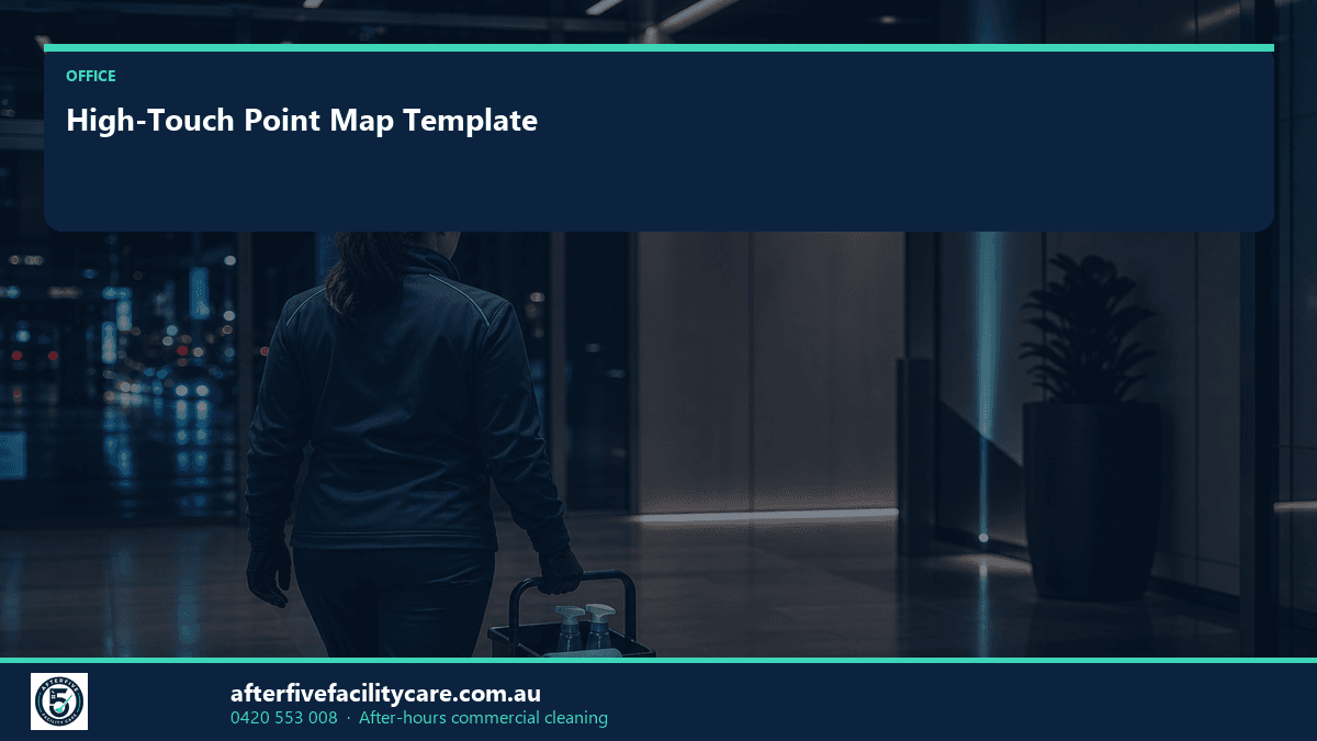 Infographic: High-Touch Point Map Template