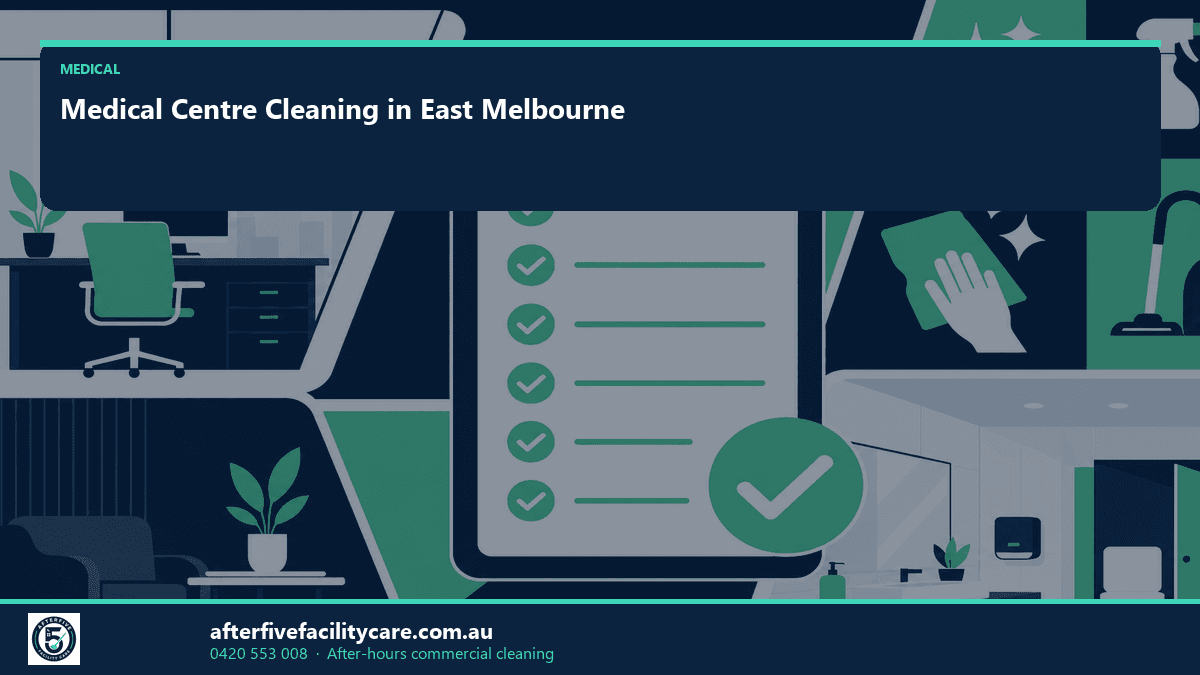 Infographic: Medical Centre Cleaning in East Melbourne