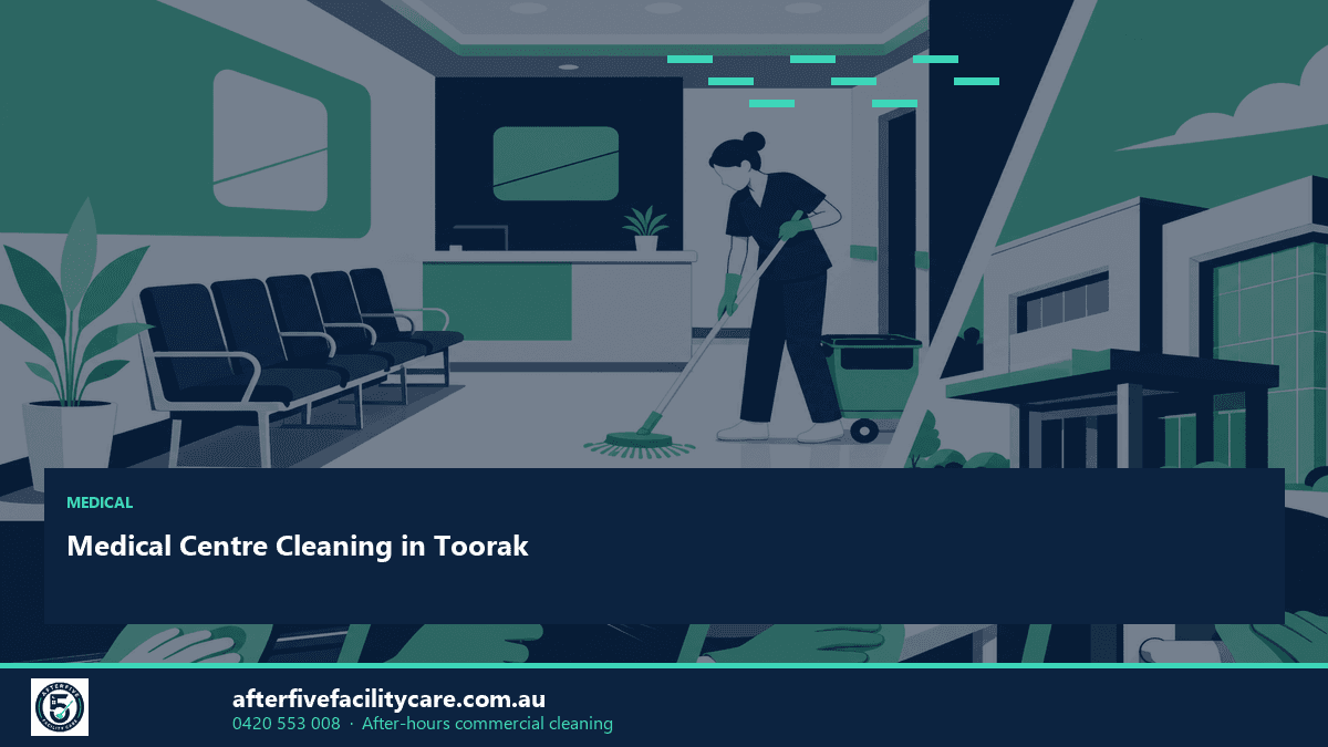Infographic: Medical Centre Cleaning in Toorak