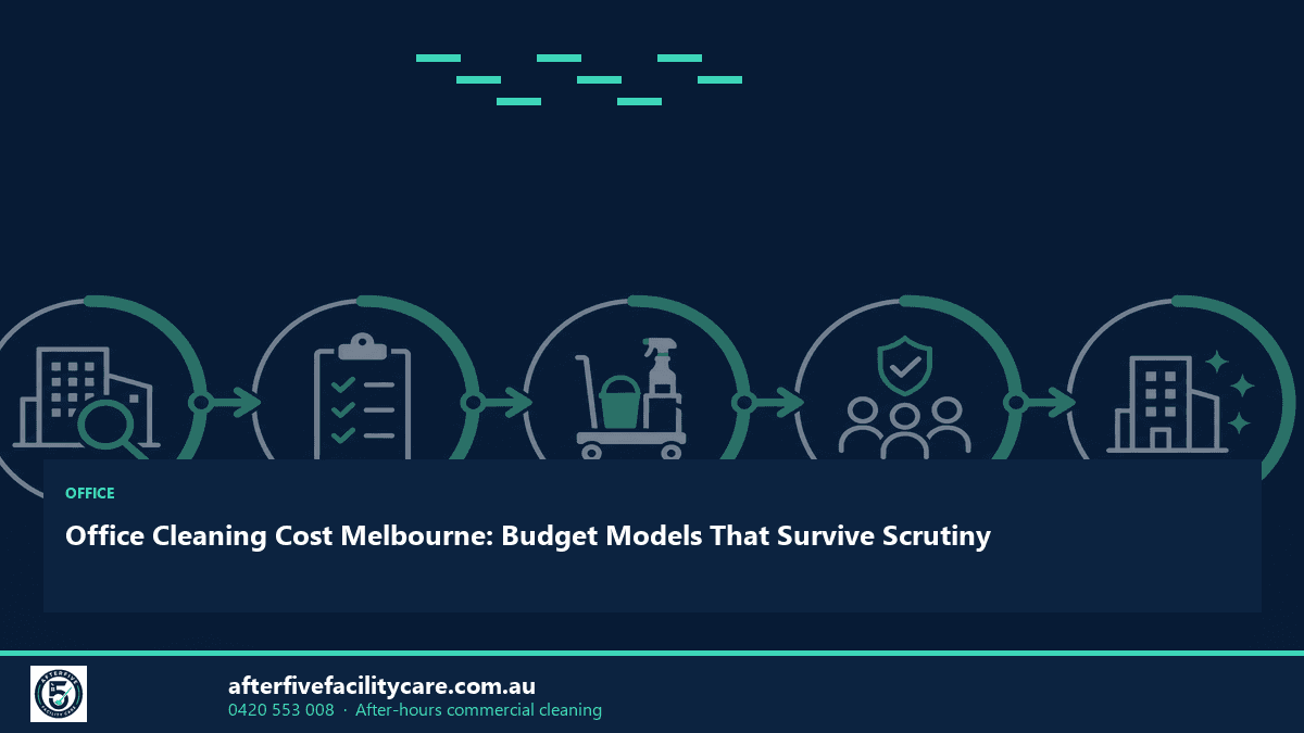Infographic: Office Cleaning Cost Melbourne: Budget Models That Survive Scrutiny