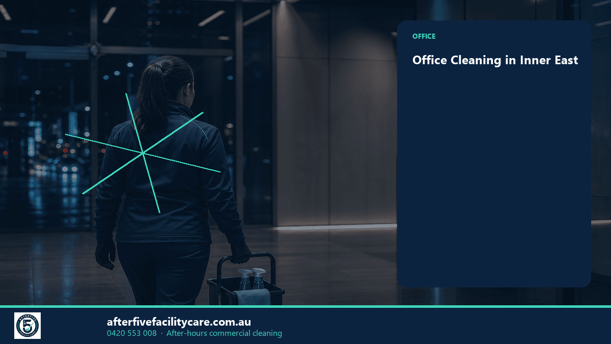 Infographic: Office Cleaning in Inner East