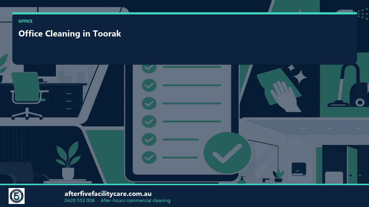 Infographic: Office Cleaning in Toorak