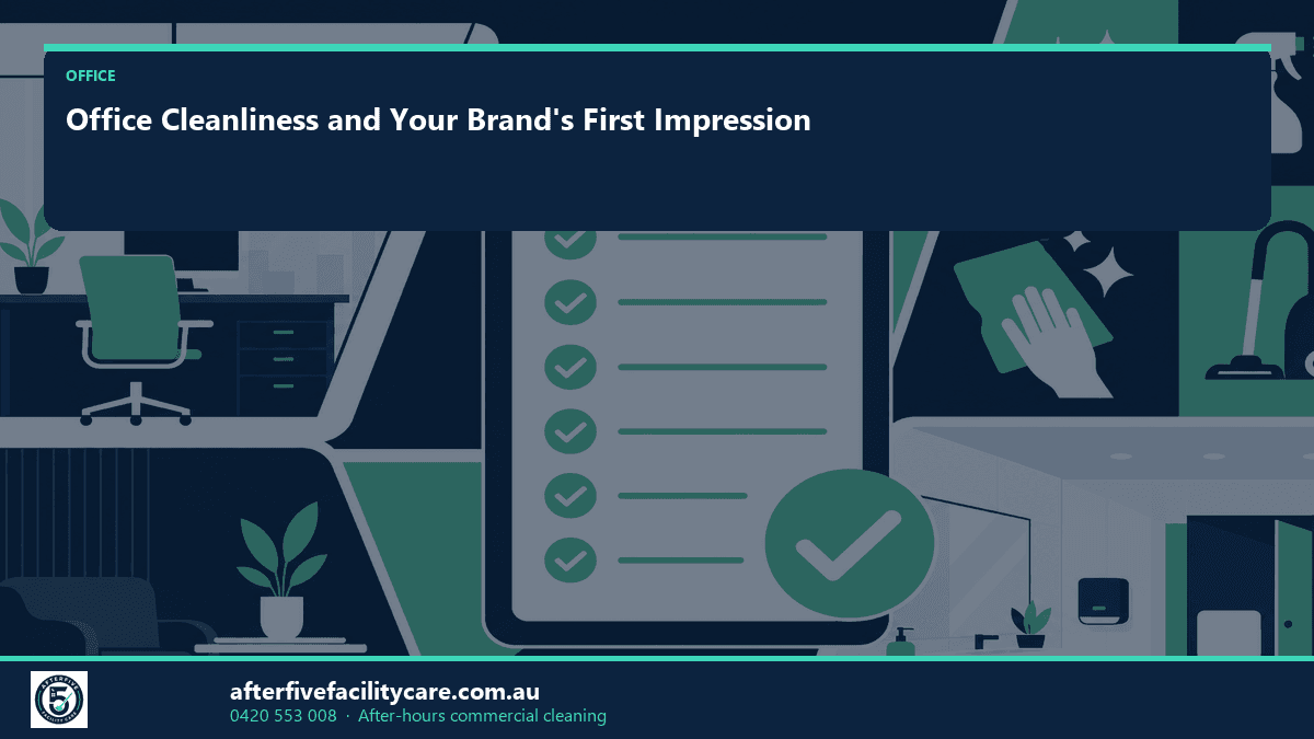 Infographic: Office Cleanliness and Your Brand's First Impression