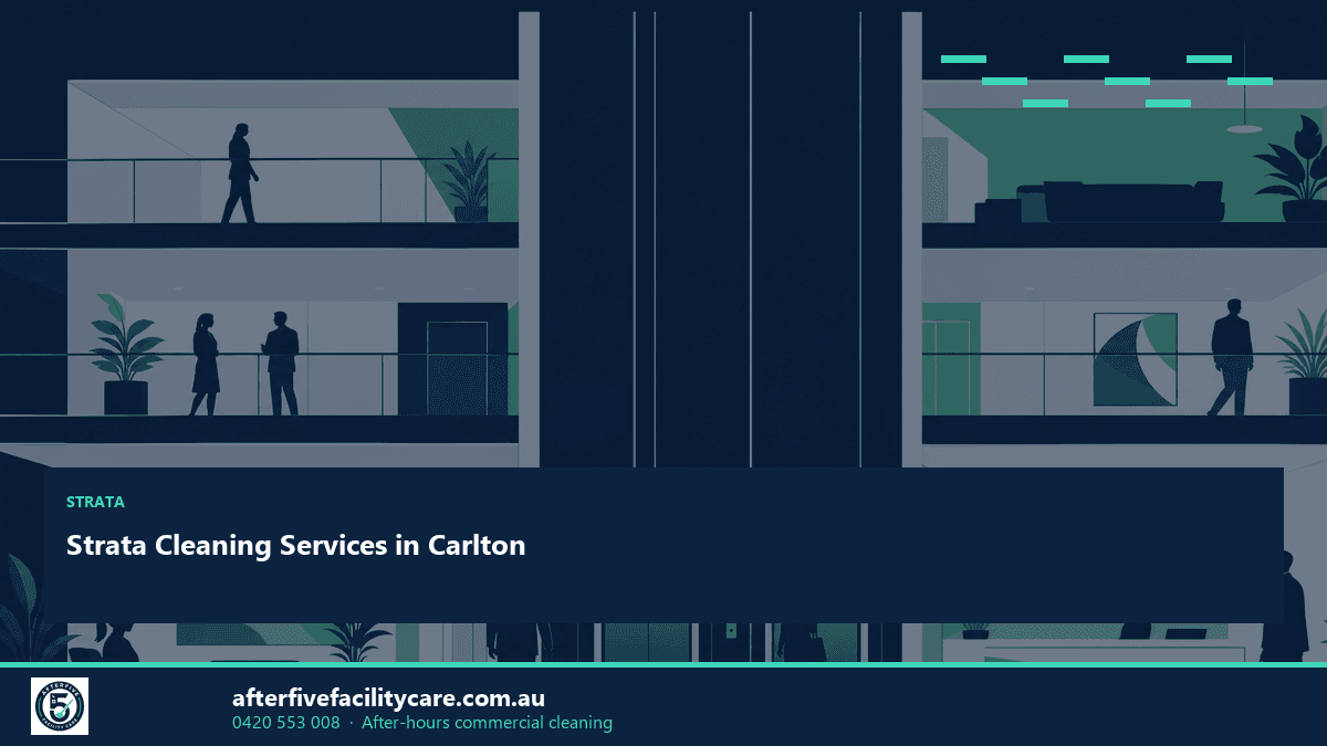 Infographic: Strata Cleaning Services in Carlton