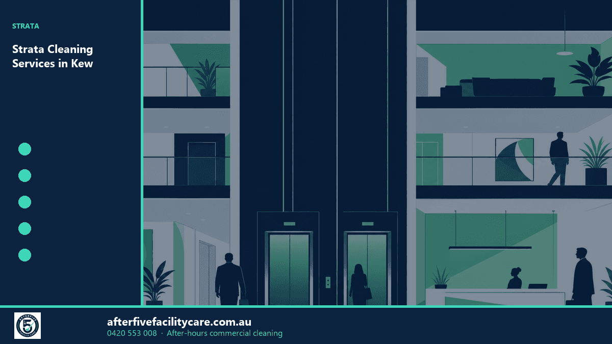 Infographic: Strata Cleaning Services in Kew