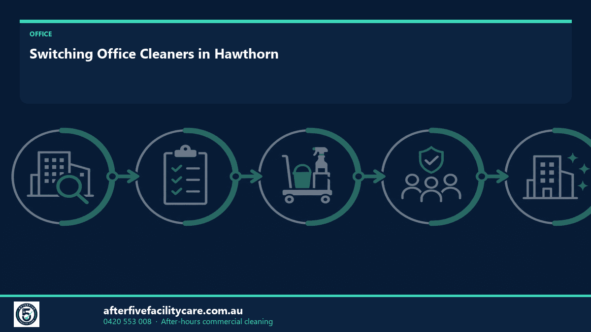 Infographic: Switching Office Cleaners in Hawthorn