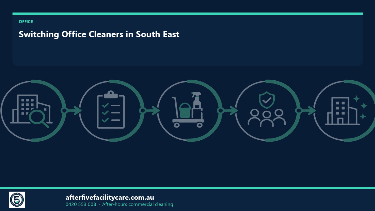 Infographic: Switching Office Cleaners in South East