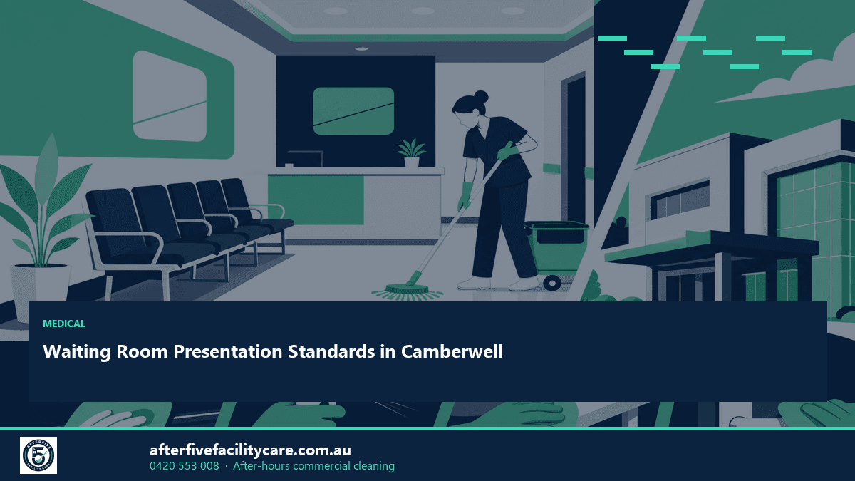 Infographic: Waiting Room Presentation Standards in Camberwell
