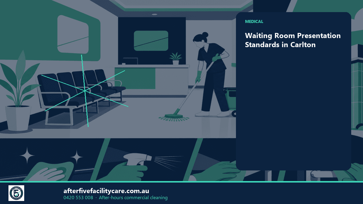 Infographic: Waiting Room Presentation Standards in Carlton